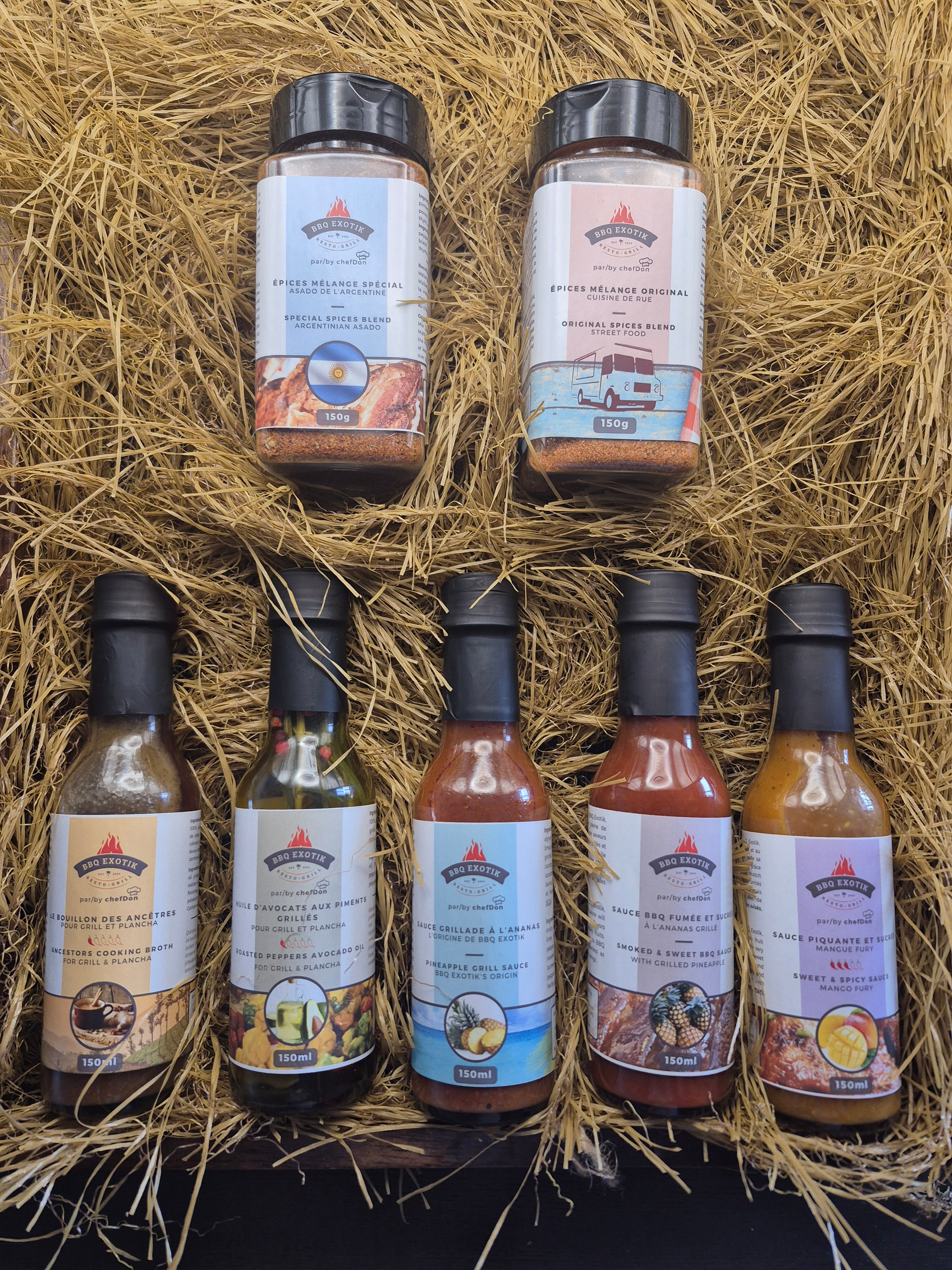 La collection Grill et Plancha par BBQ Exotik