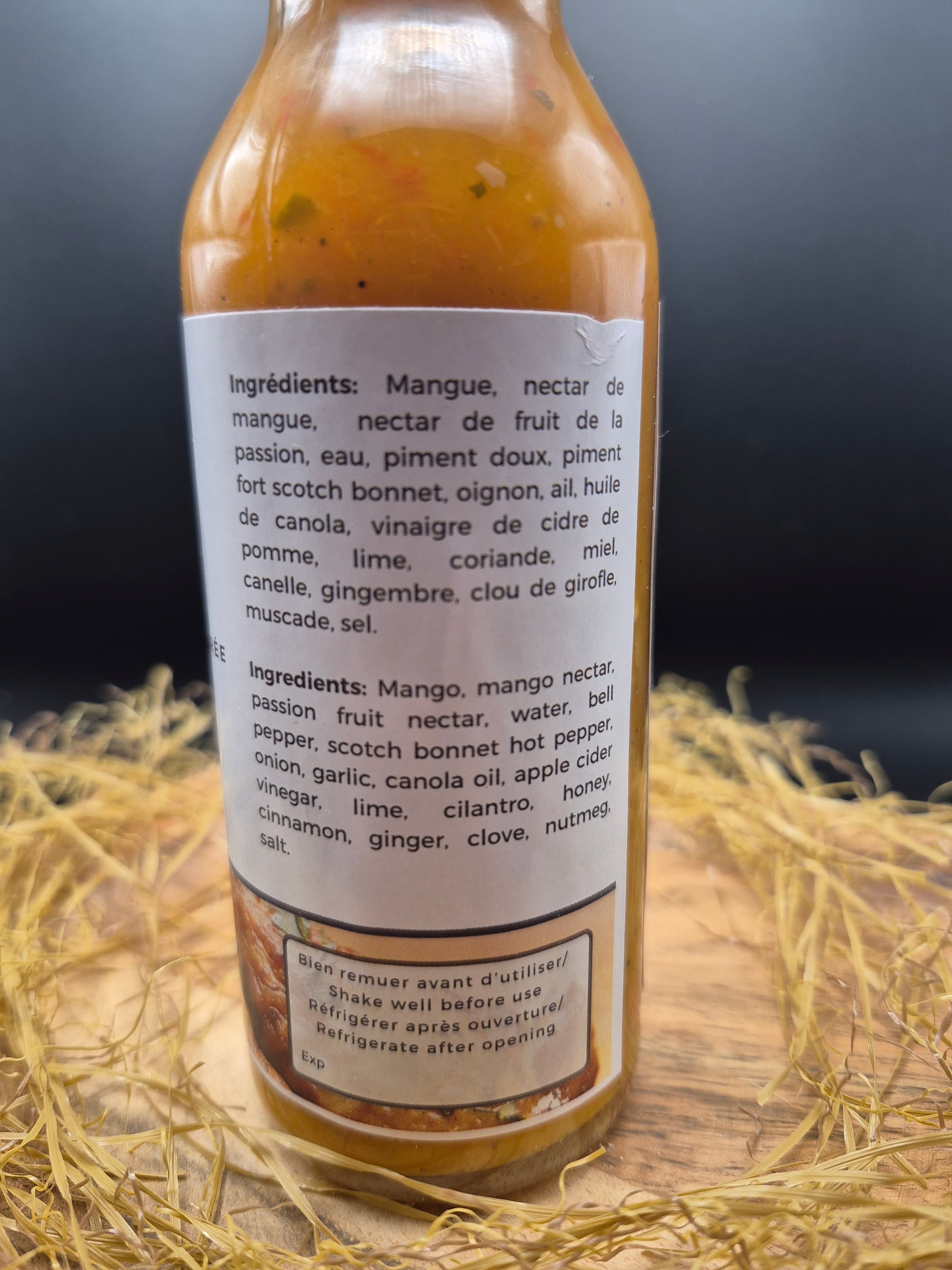 Sauce piquante et sucrée Mangue Fury